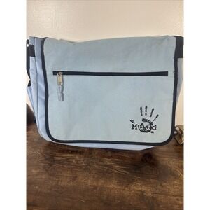 Y2K Vintage Mudd Blue Crossbody Shoulder Messenger Bag